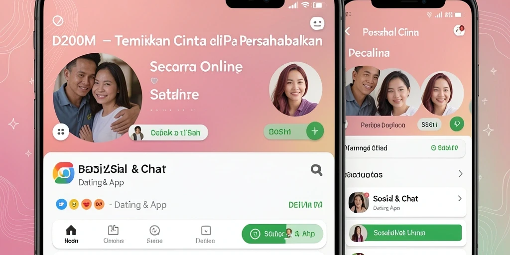 Tampilan antarmuka D200M yang modern dan ramah pengguna.