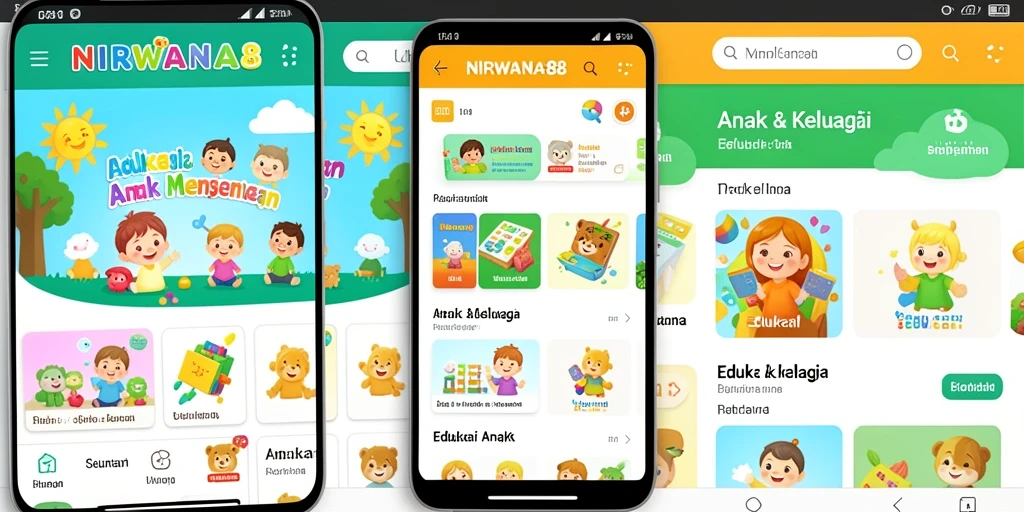 Antarmuka NIRWANA88 yang menarik dan ramah anak.