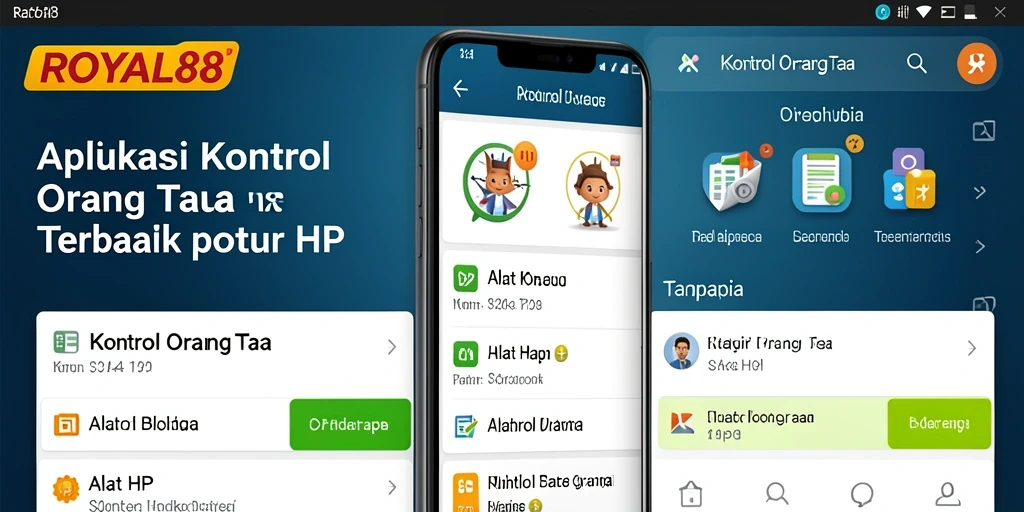 Antarmuka ROYAL88 menampilkan kontrol orang tua yang intuitif.